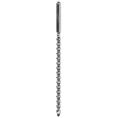 Ouch! Multi Beaded Steel 4mm Urethral Sounding Stick