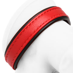 Strict Cock Gear Leather Velcro Cock Ring