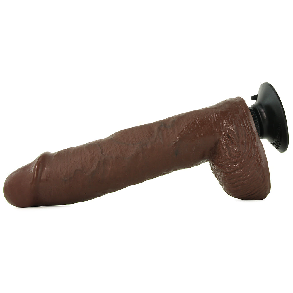 King Cock 10 Inch Vibrating Dildo with Balls