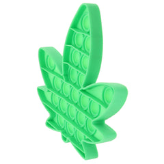 Pot Leaf Pop-It Toy