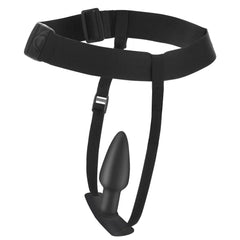 Master Series Bum-Tastic Vibrating Plug and Harness