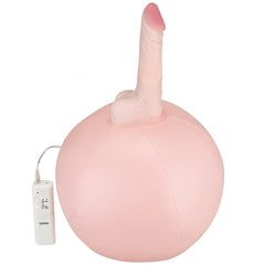 Inflatable Sex Ball with Realistic Vibe