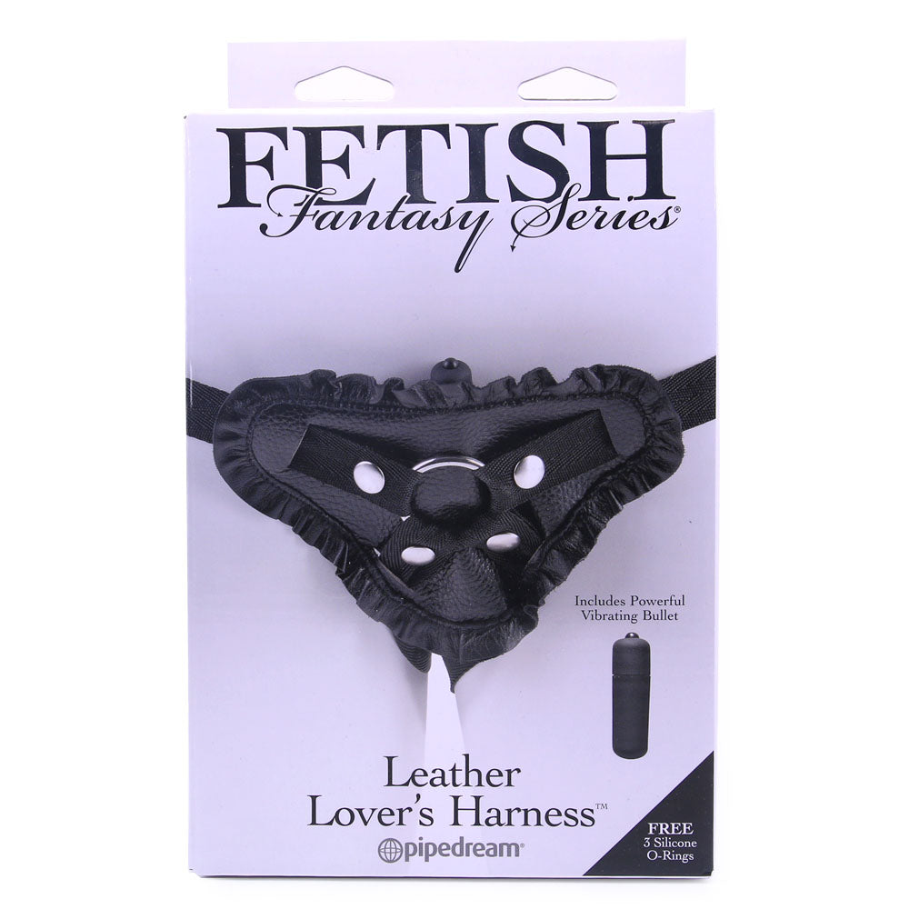 Fetish Fantasy Leather Lover's Harness