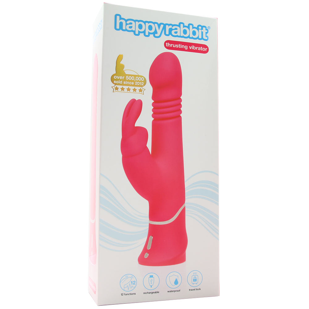 Happy Rabbit Thrusting Silicone Rabbit Vibe