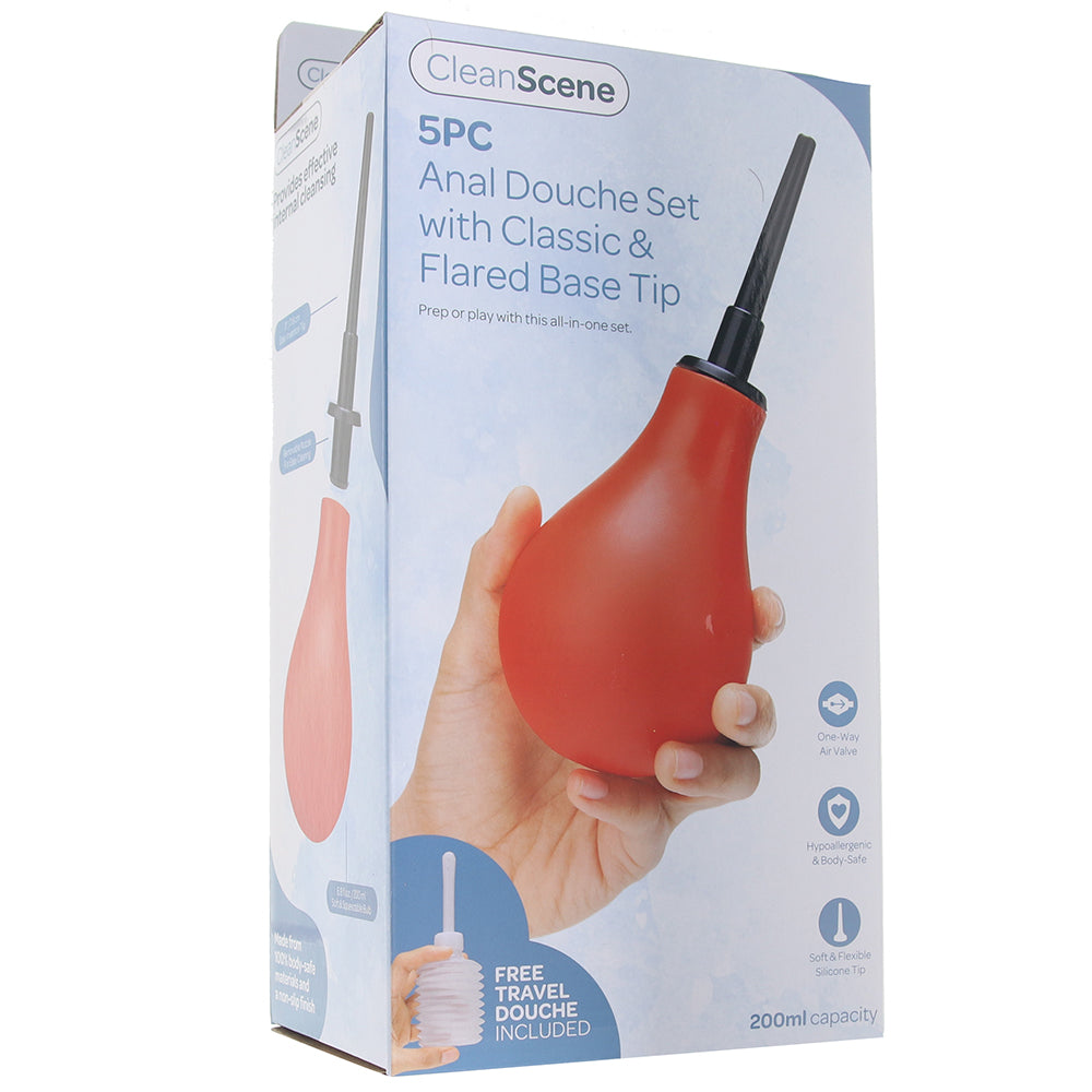 Clean Scene Classic Flared Anal Douche Set