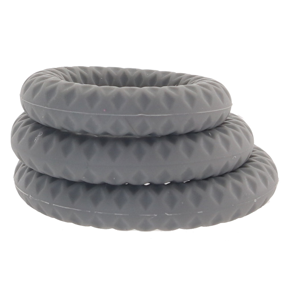 Onyx 3 Ring Set