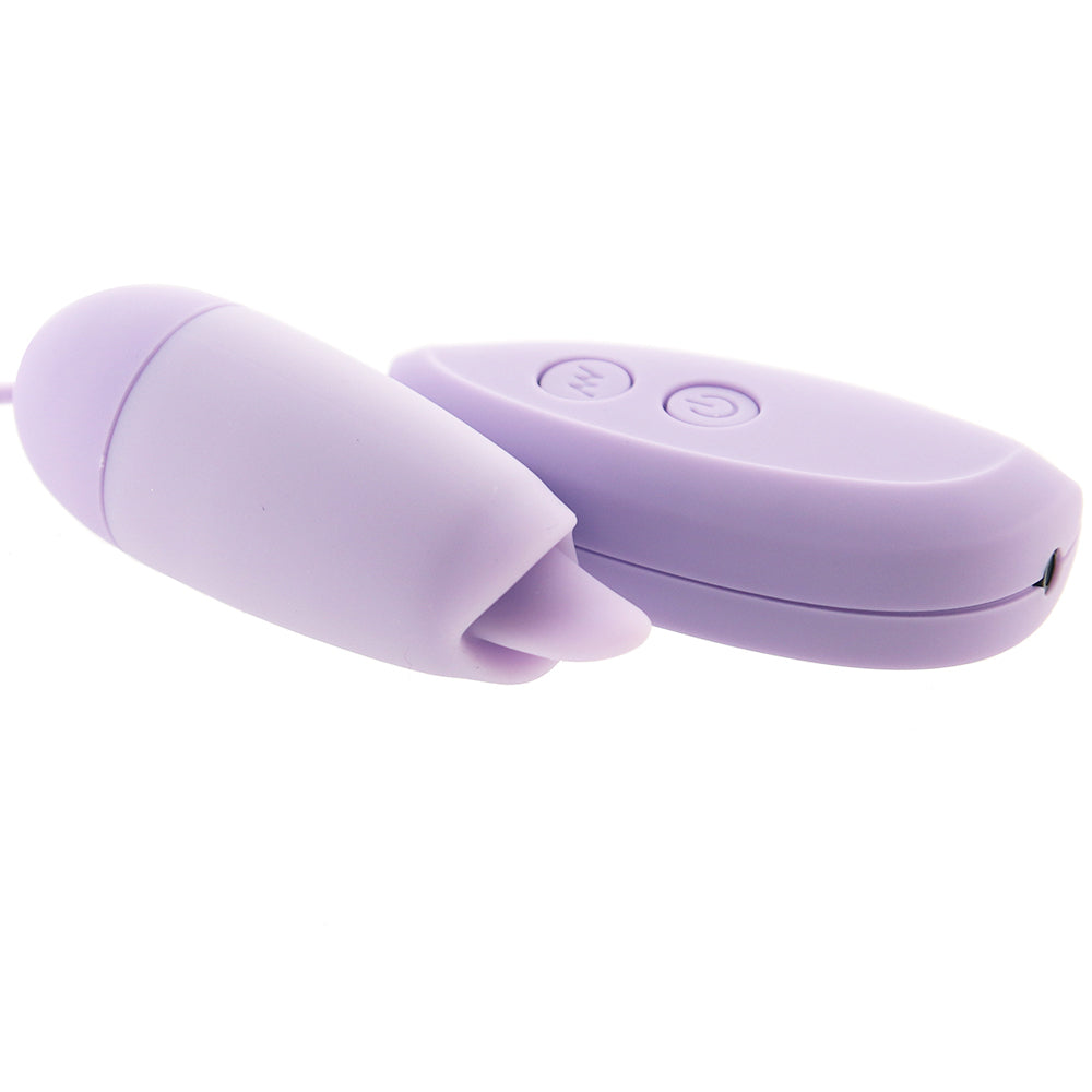 Ellie Rechargeable Licking Egg Vibe