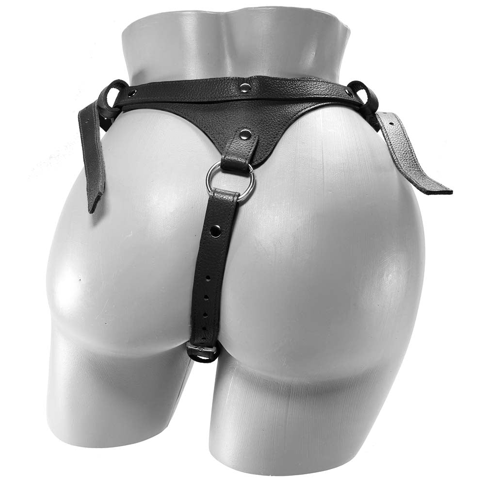 Leather Dildo Harness