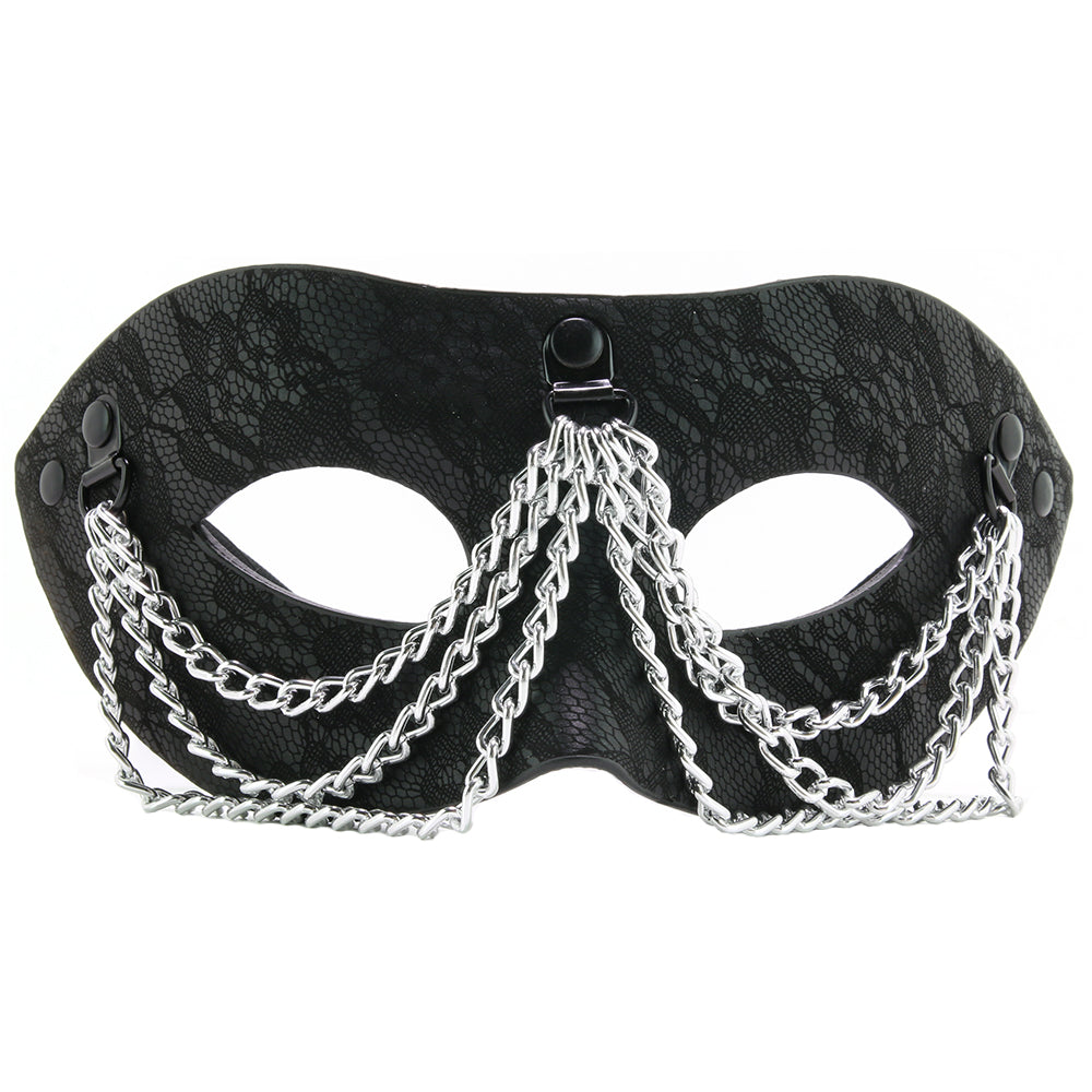 Sincerely Chained Lace Mask