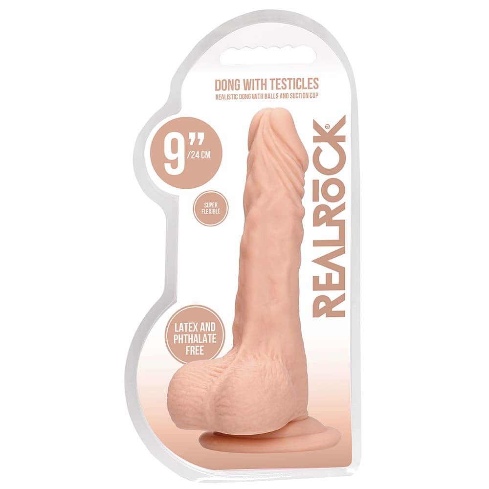 RealRock 9 Inch Ballsy Dildo