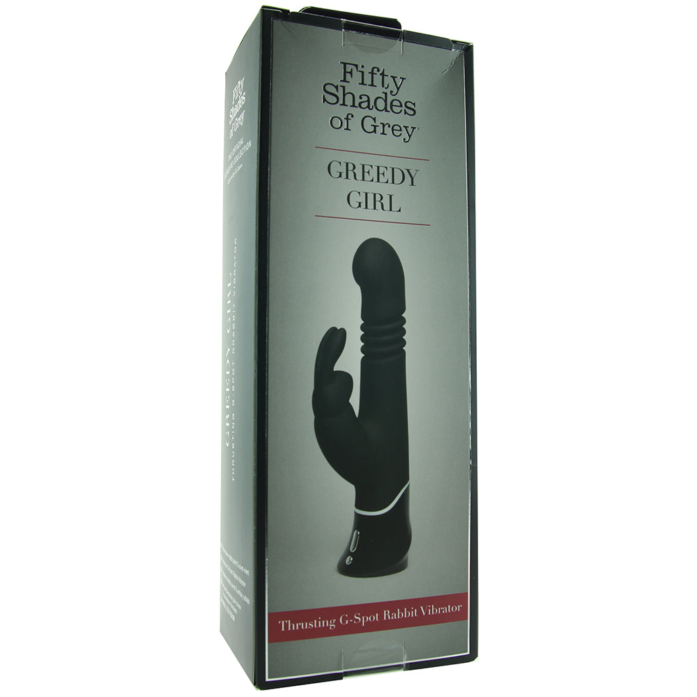 Greedy Girl Thrusting G-Spot Rabbit Vibrator