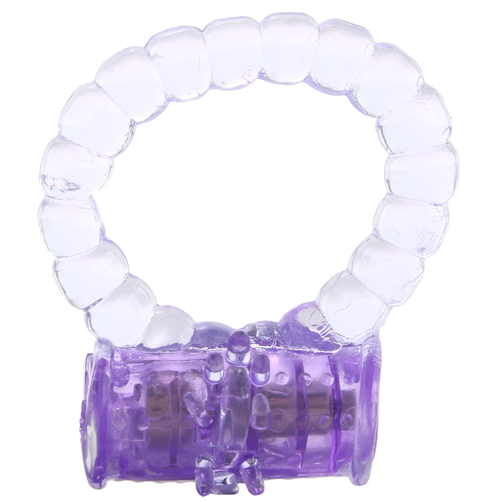 PinkCherry Come Full Purple Vibrating Ring