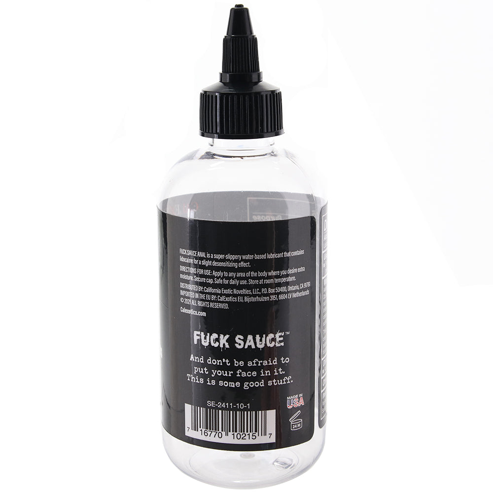 F**ck Sauce Anal Numbing Lube 8oz/236.6ml