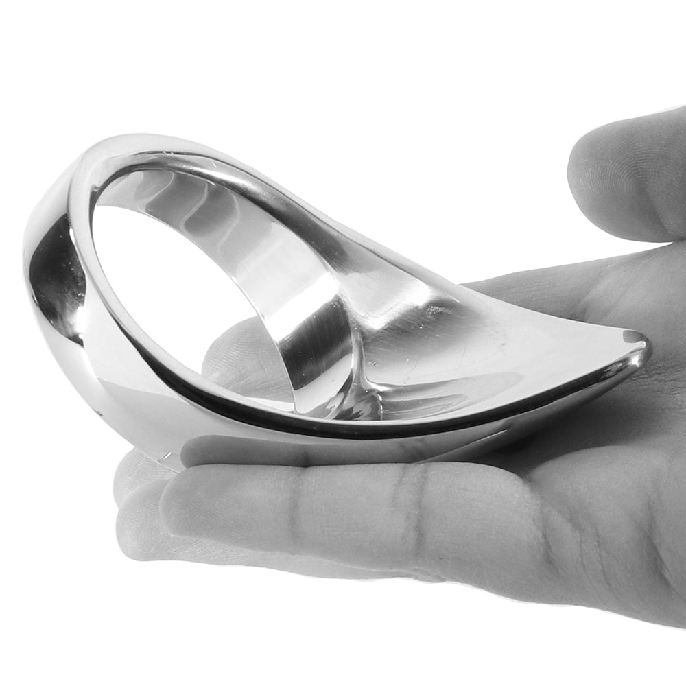 Stainless Steel 45mm Teardrop Cock Ring