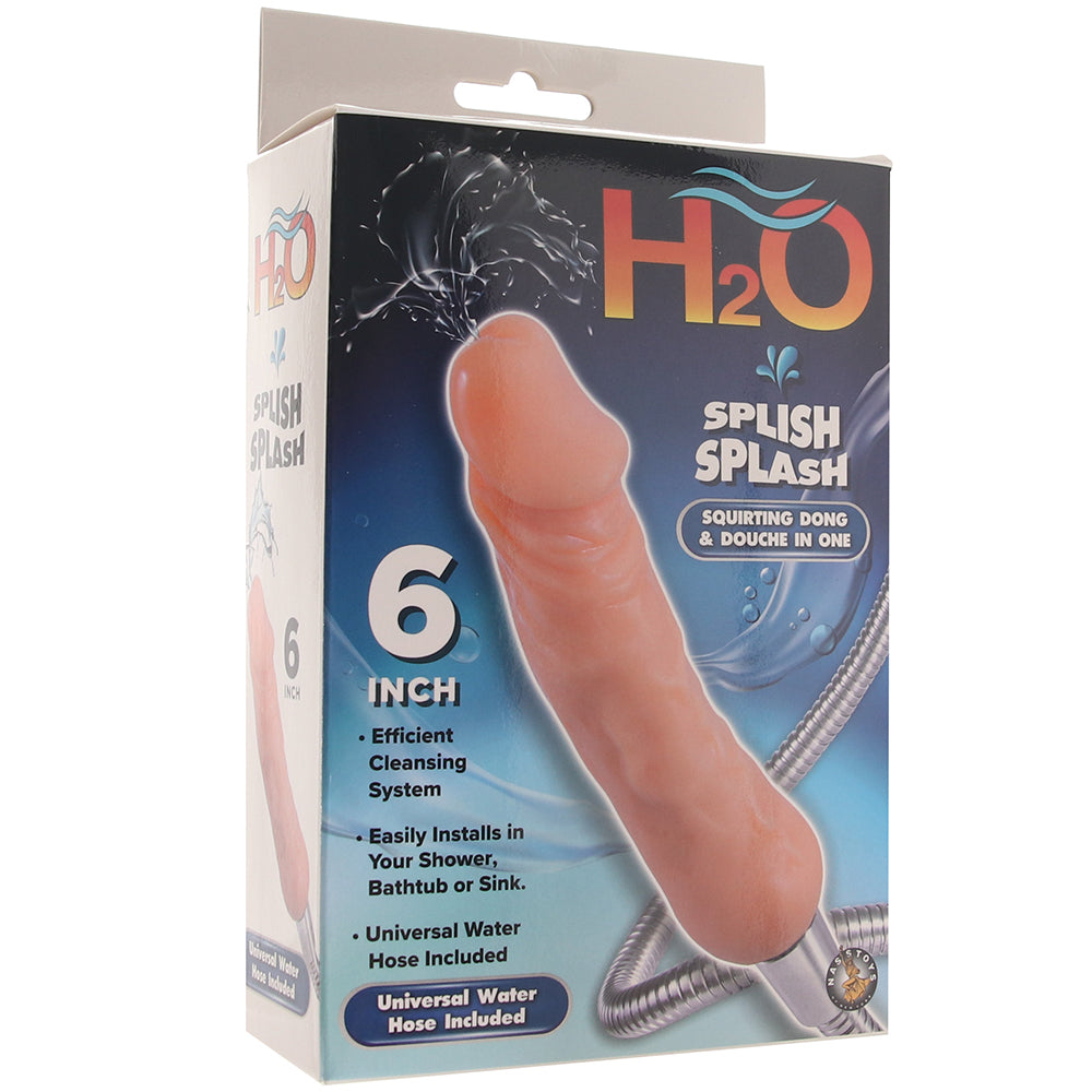 H2O Splish Splash 6 Inch Dildo Douche