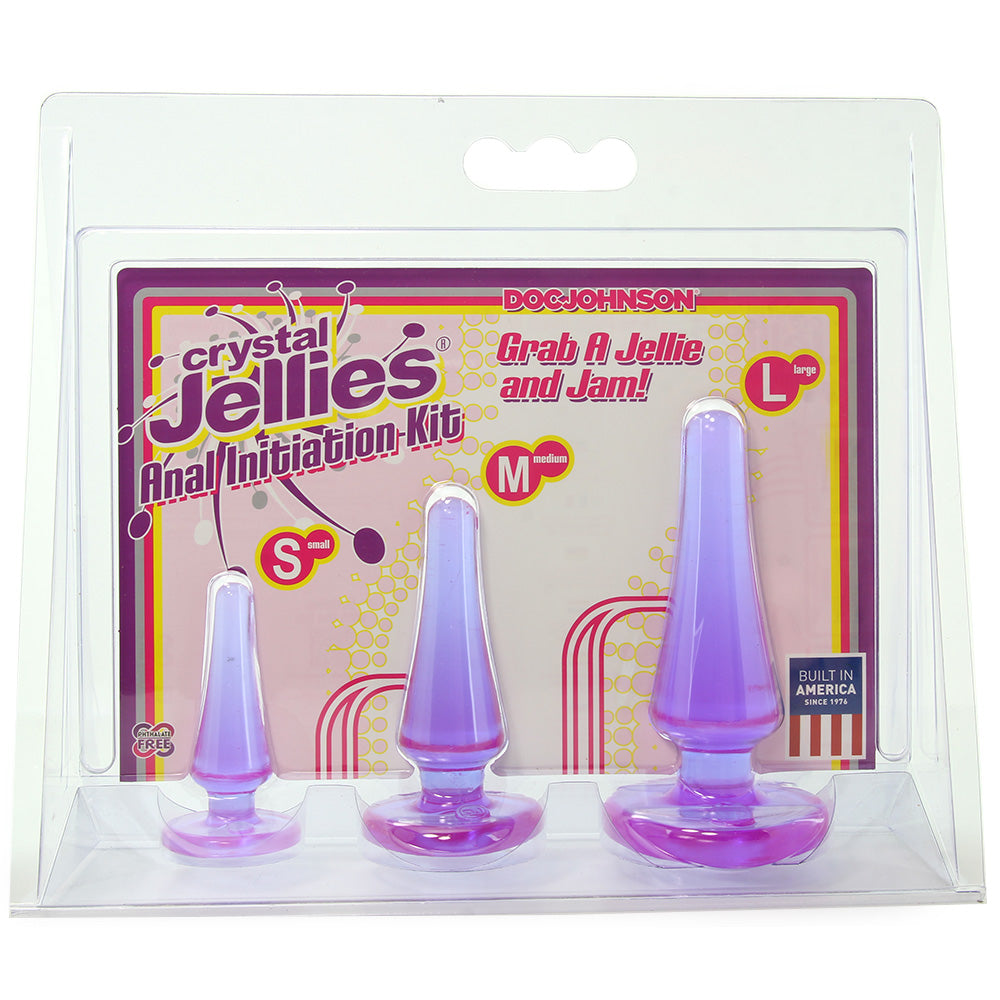 Crystal Jellies Anal Initiation Kit