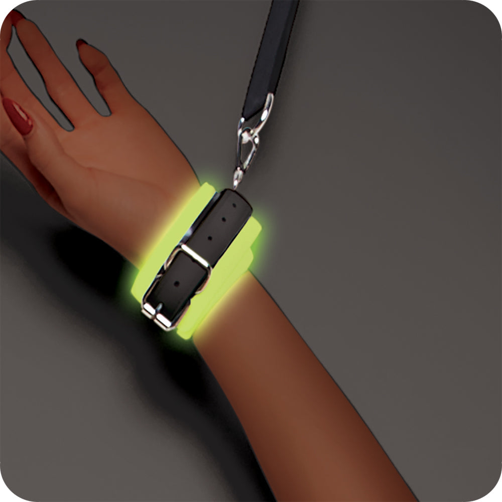 Glow In The Dark Doorway Deluxe Buckle Cuffs Set