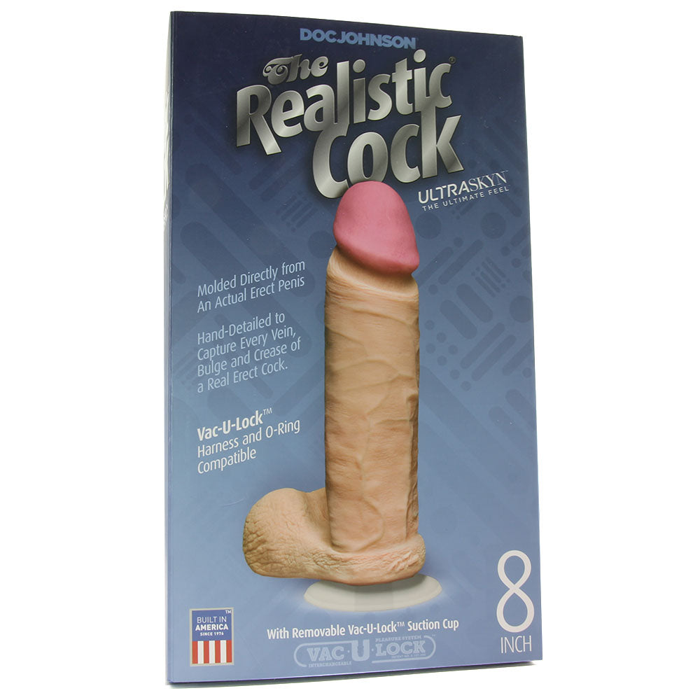 The Realistic ULTRASKYN 8 Inch Cock