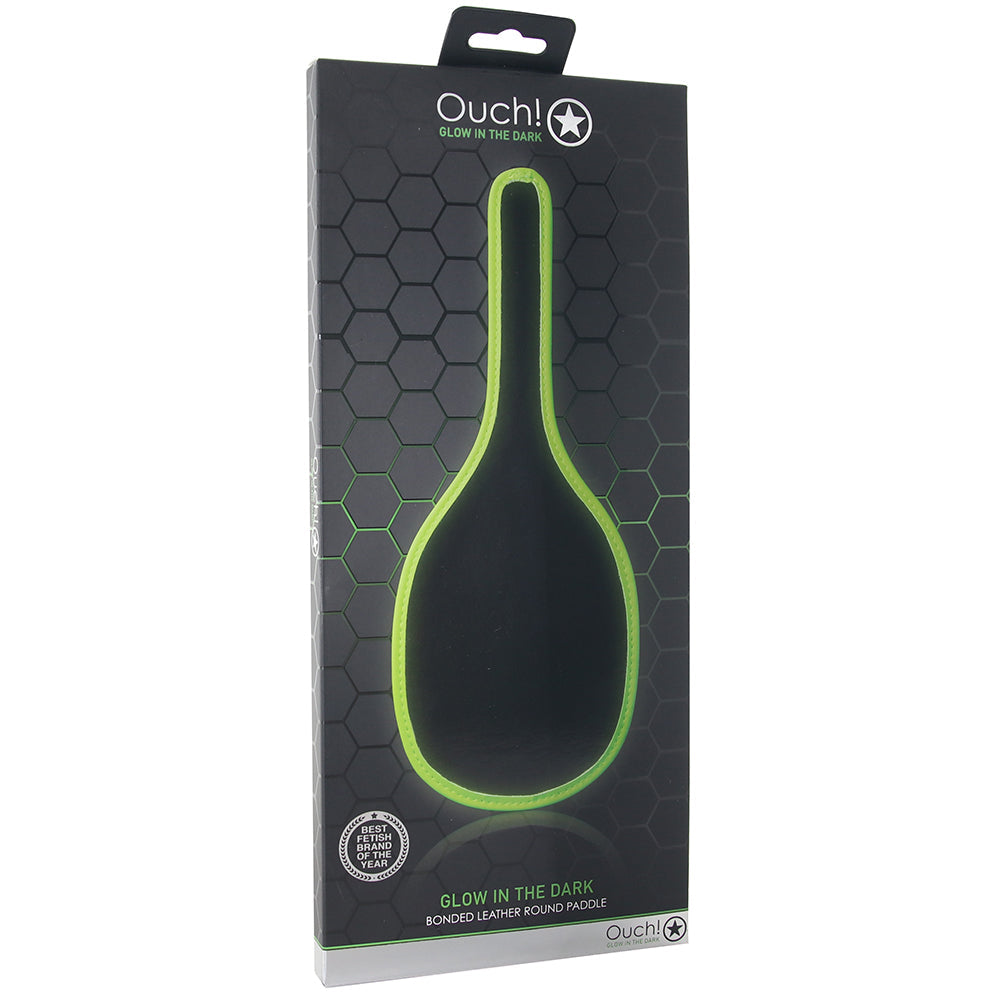 Ouch! Glow In The Dark Round Paddle