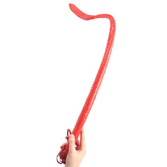 Red Leather Devil's Tail Whip