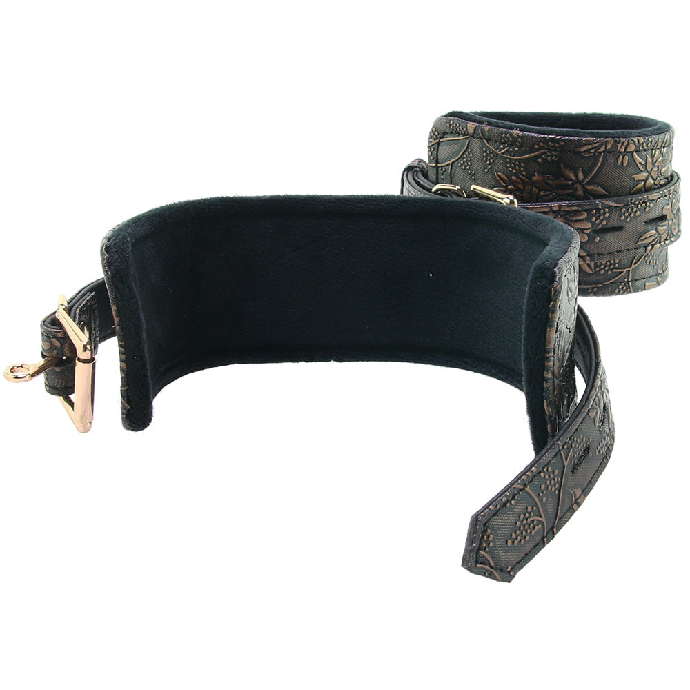 Lockable Lined Wrist Restraint Cuffs