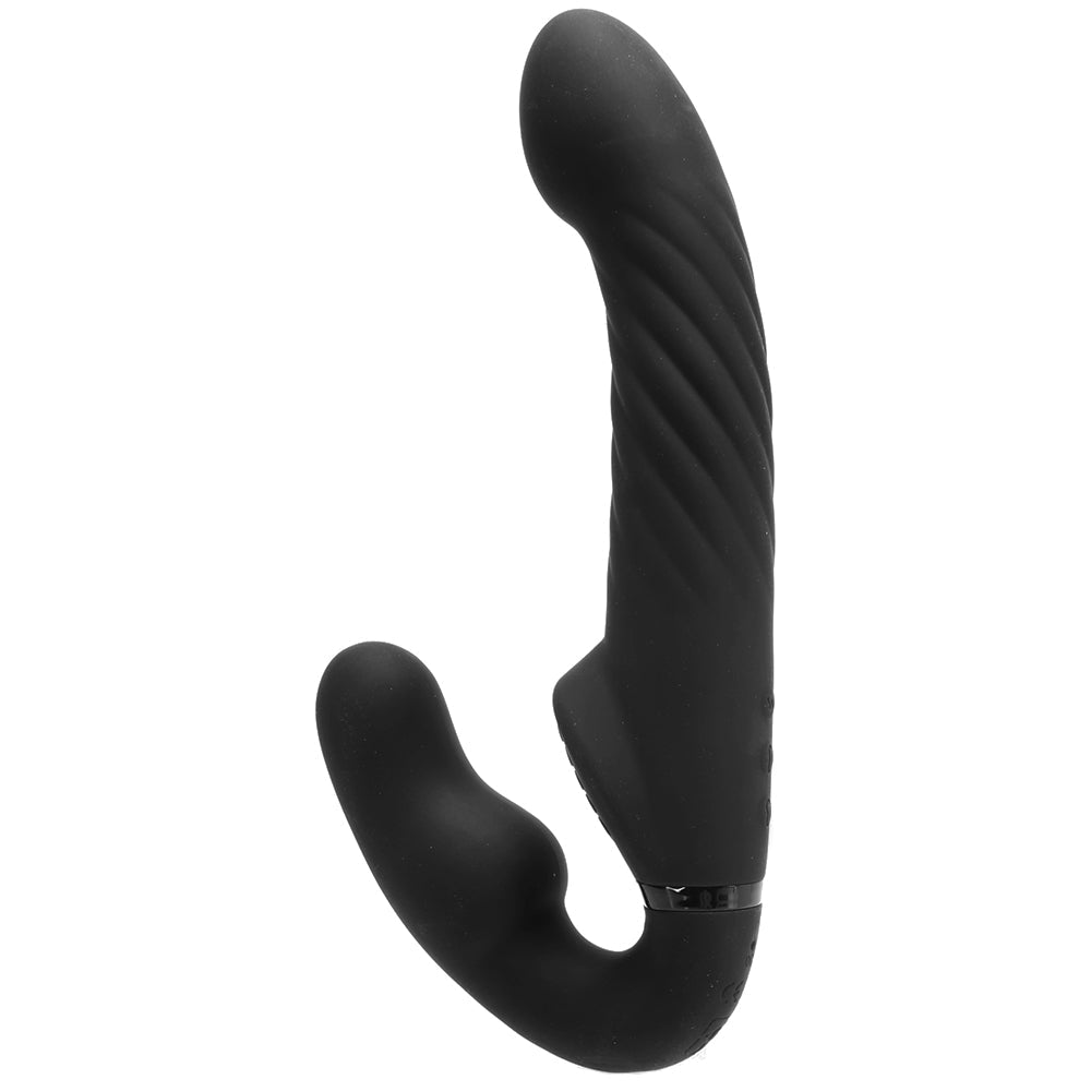 Ergo-Fit Twist Inflatable Vibrating Strapless Strap-On