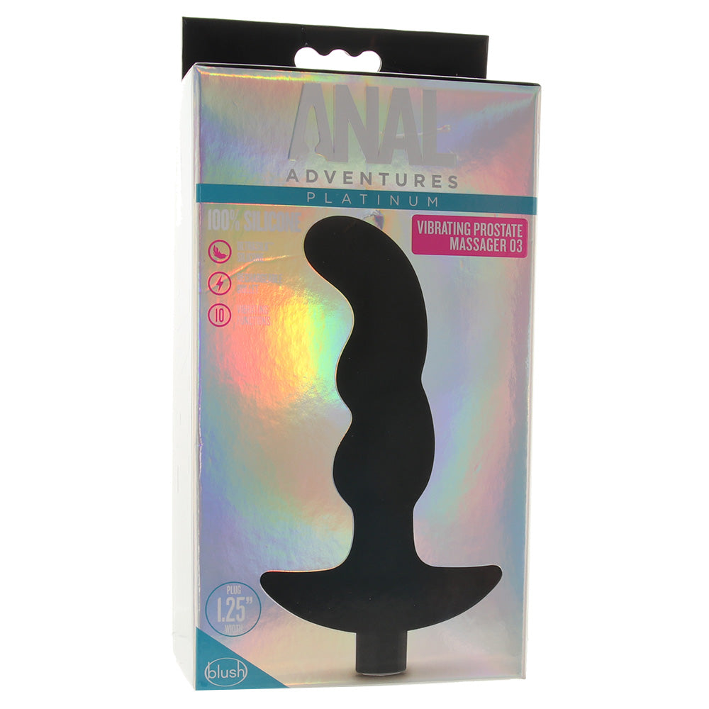 Anal Adventures Platinum Prostate Massager Vibe #03