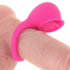 PinkCherry Tickle Tongue Tickler Vibe Ring