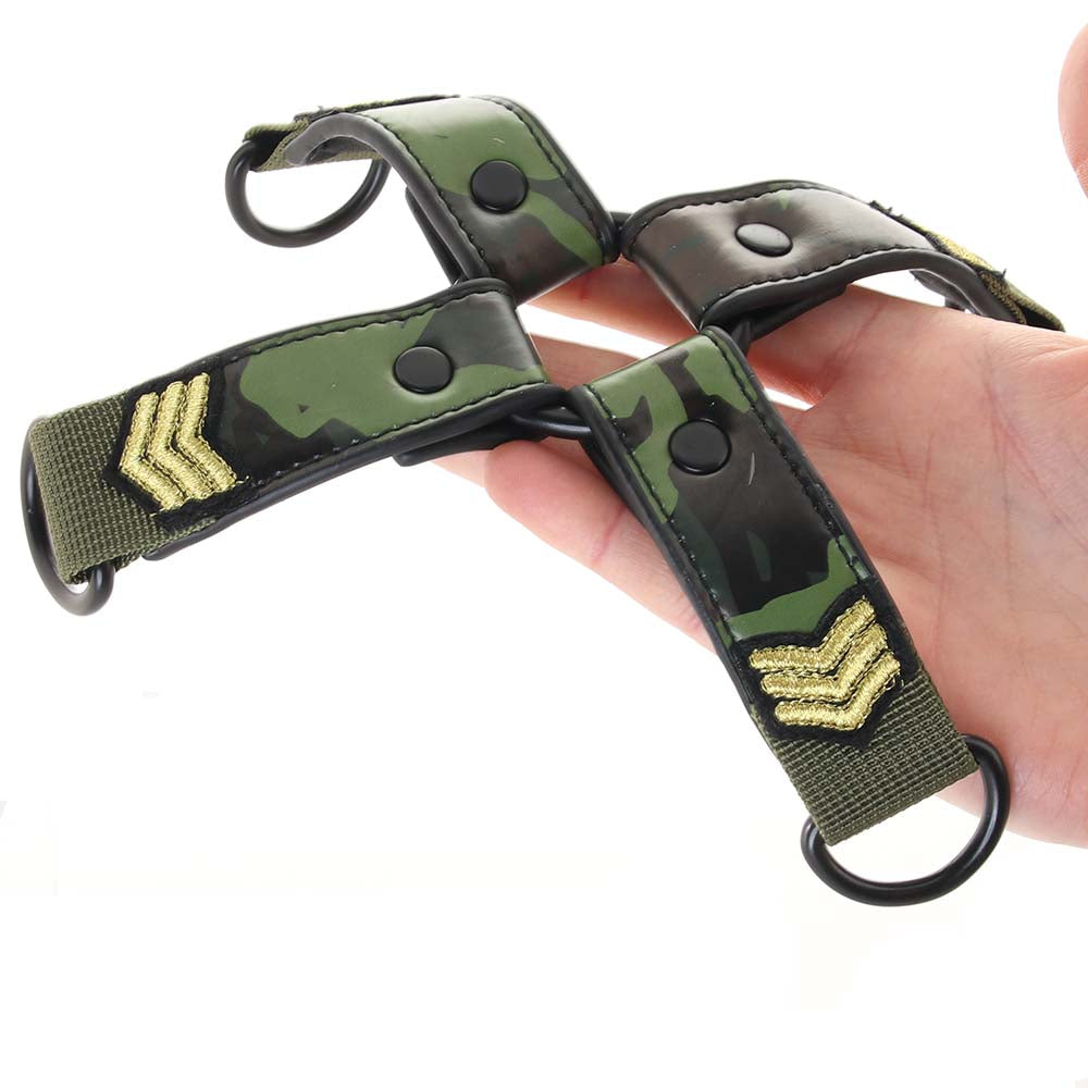 Ouch! Army Themed Hogtie Connector