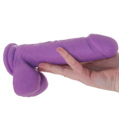 Neo 8 Inch Dual Density Ballsy Dildo