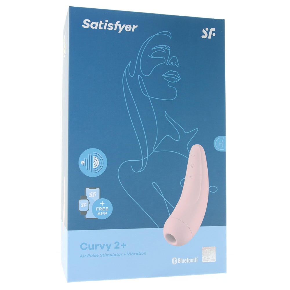 Satisfyer Curvy 2+ Air Pulse Stimulator