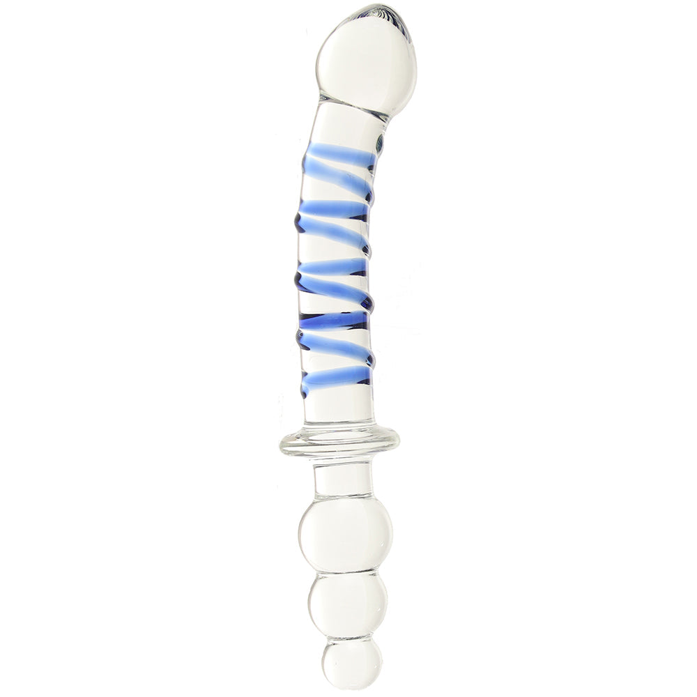 gläs Twister 10 Inch Dual Ended Glass Dildo