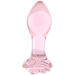 Crystal Glass Rose Plug