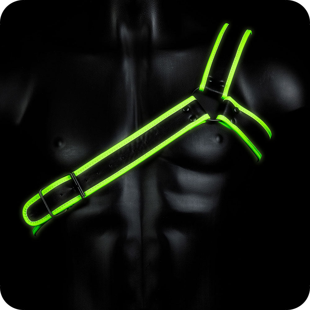 Ouch! Glow In the Dark Gladiator Harness