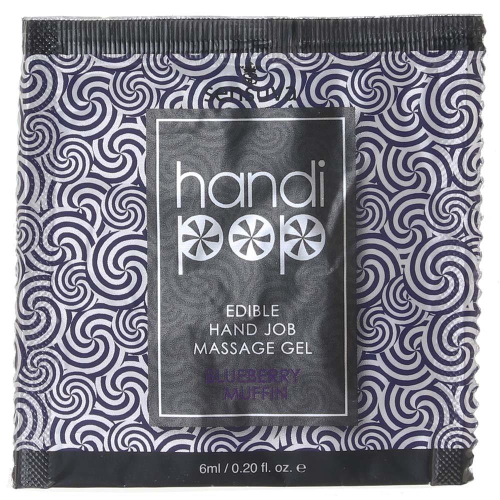 Handi Pop Edible Massage Gel .02oz/.6ml