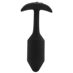 Vibrating Weighted Silicone Snug Plug