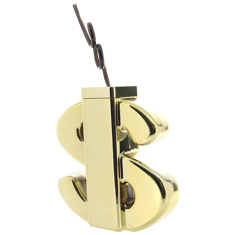 Metallic Gold Dollar Sign Cup
