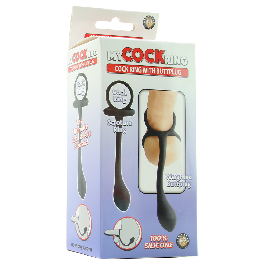 My Cock Ring With Butt Plug