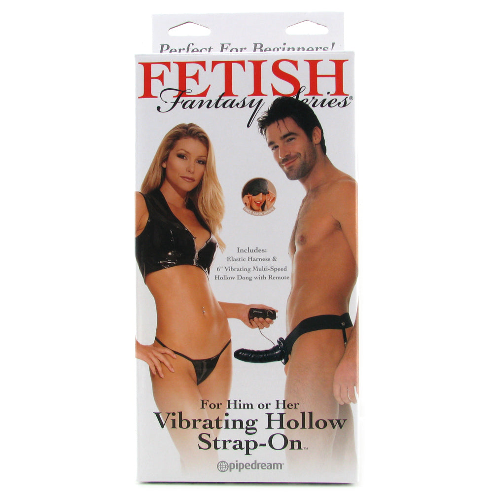 Fetish Fantasy Hollow Vibrating Strap-On