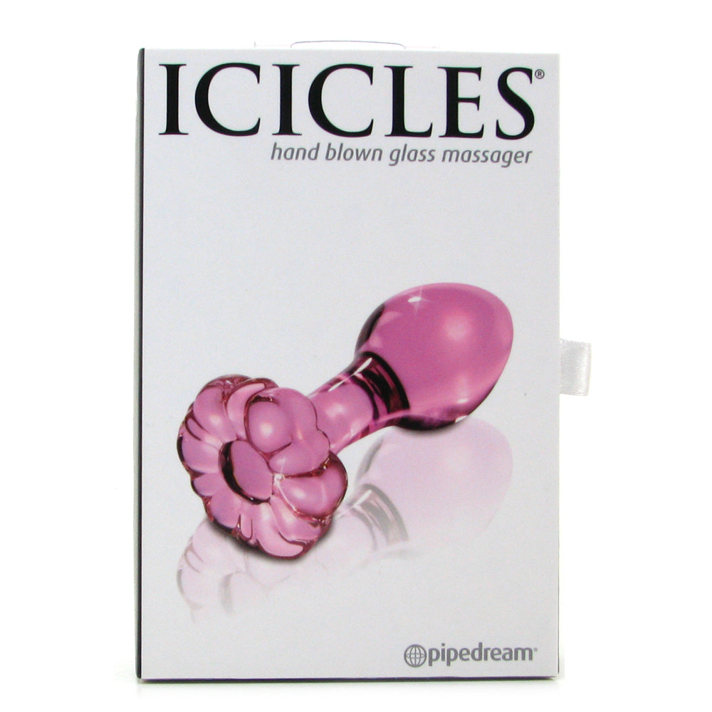 Icicles No. 48 Hand Blown Glass Butt Plug