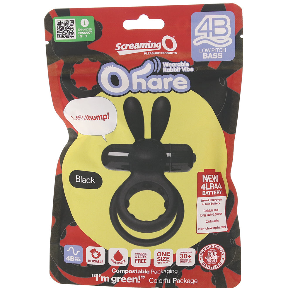 O Hare Bass Vibrating Rabbit Ring