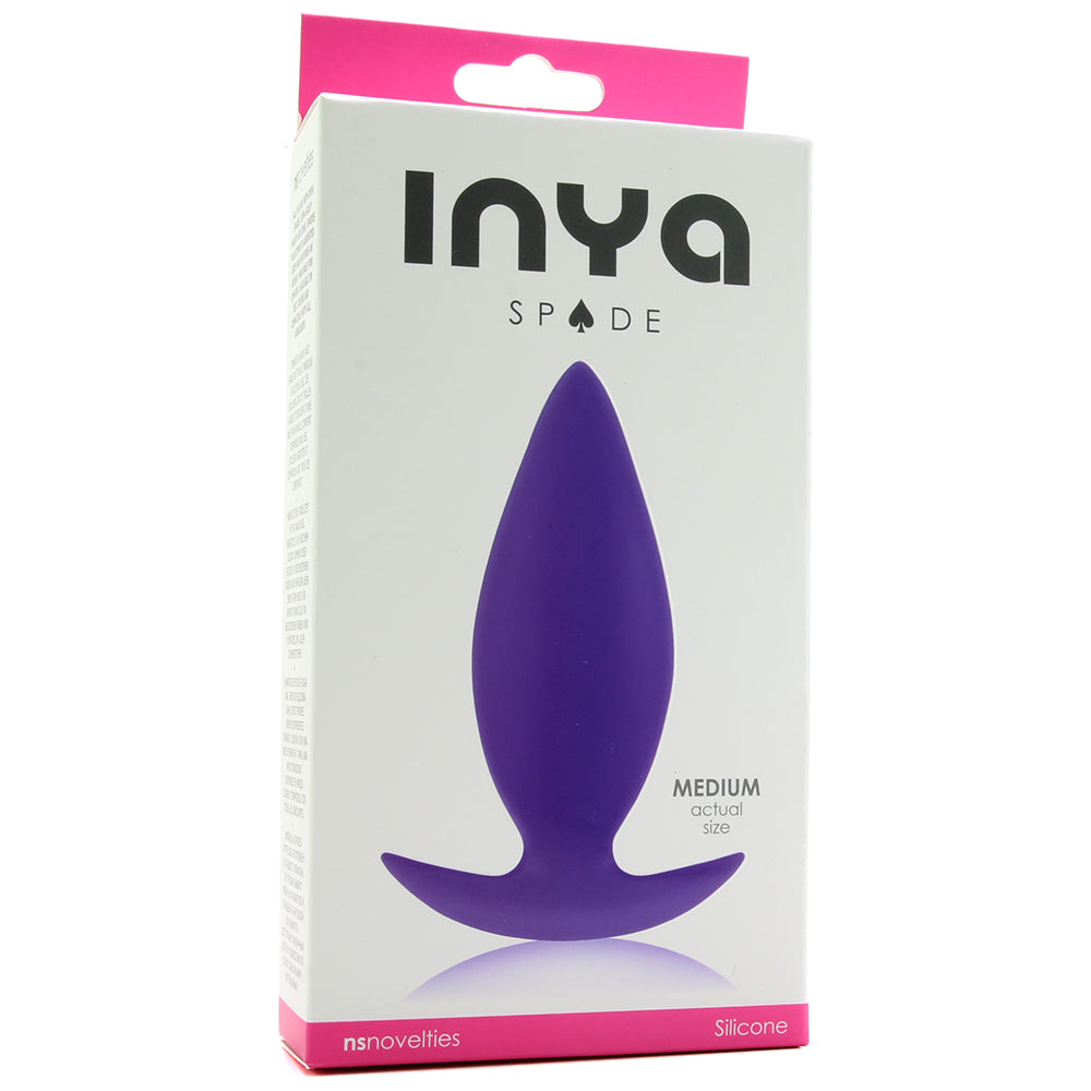 Inya Spade Medium Silicone Butt Plug