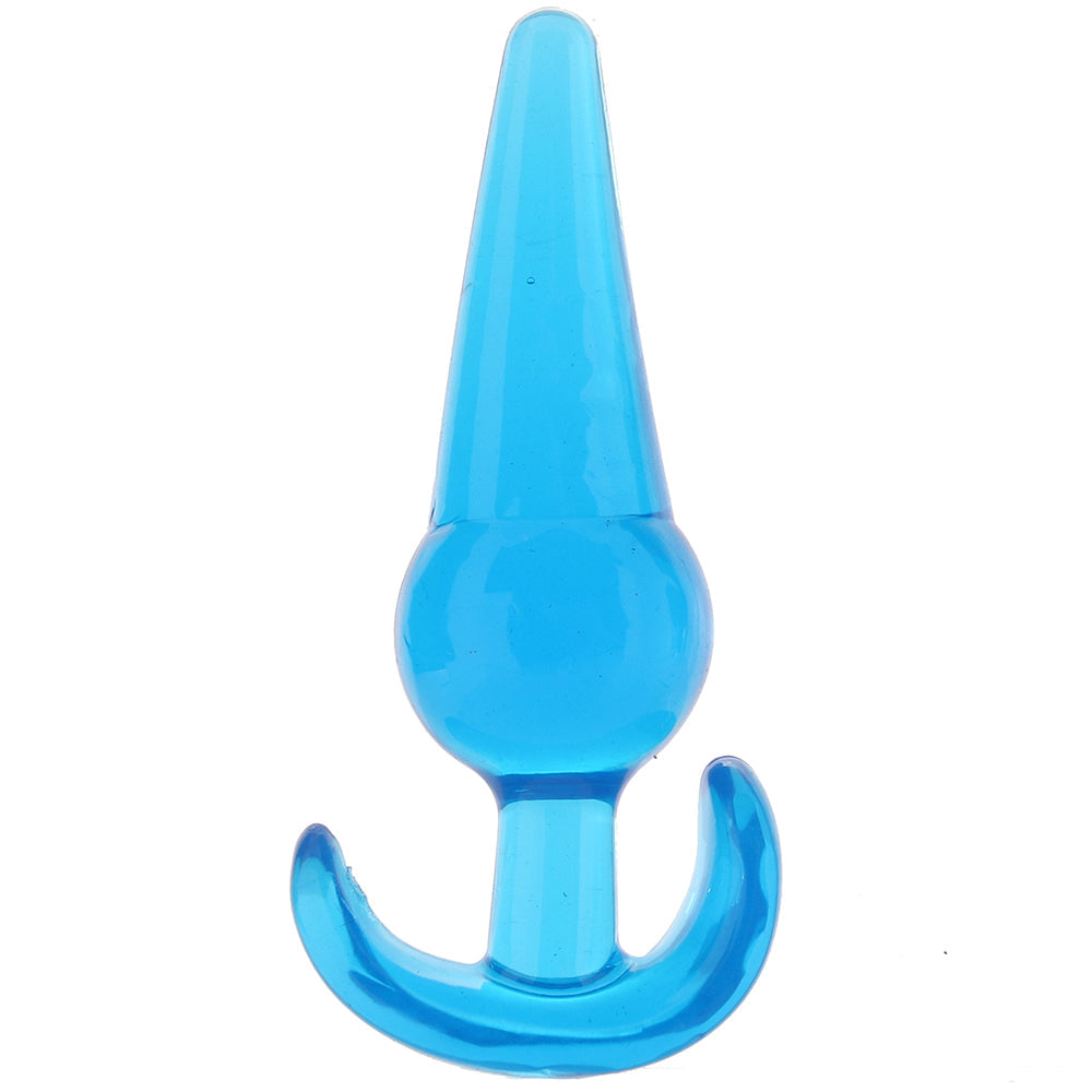 Blue Line 5 Inch Medium Tapered Butt Plug