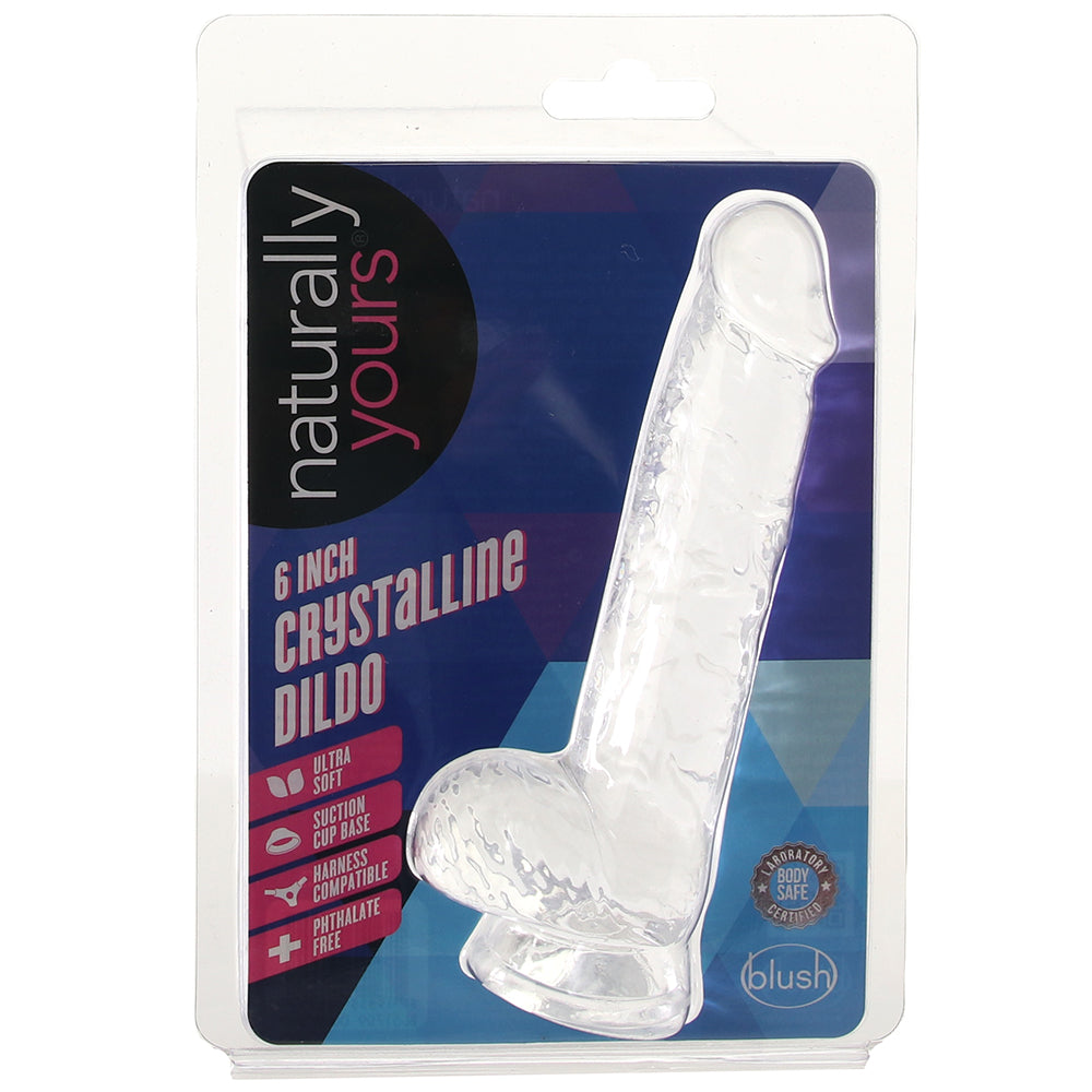 Naturally Yours 6 Inch Crystalline Dildo