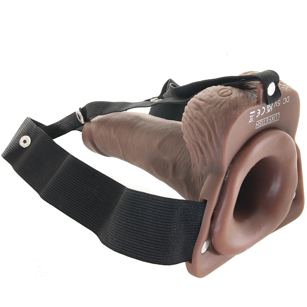 6 Inch Ballsy Hollow Strap-On Vibe