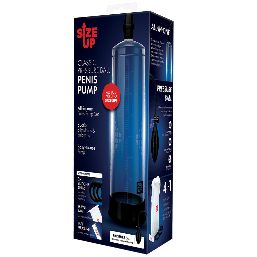 Size-Up Pressure Ball Penis Pump