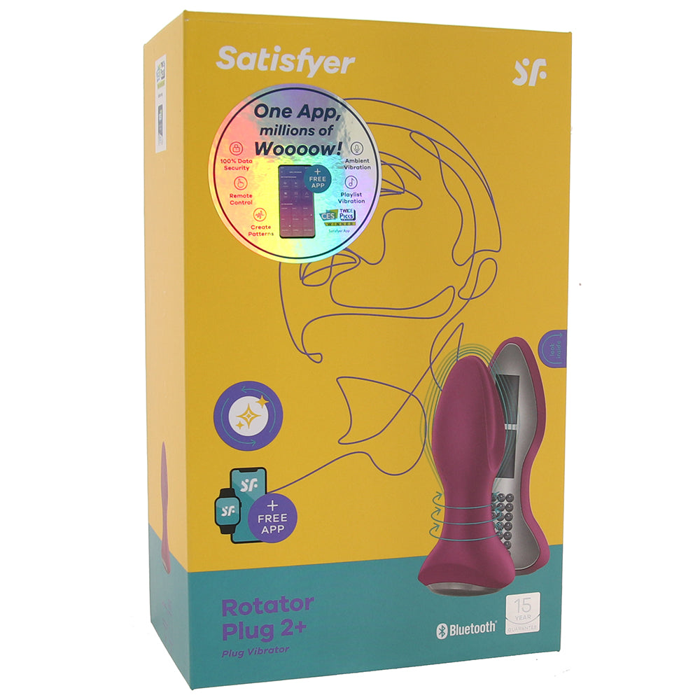 Satisfyer Rotator Plug 2+ App Vibe