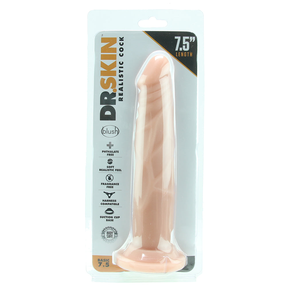 Dr. Skin Basic 7.5 Inch Realistic Cock