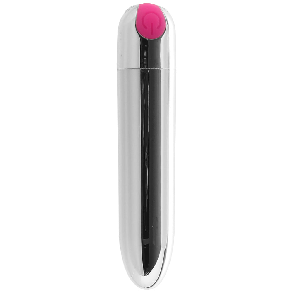 Pink Pussycat Rechargeable Silver Bullet Vibe