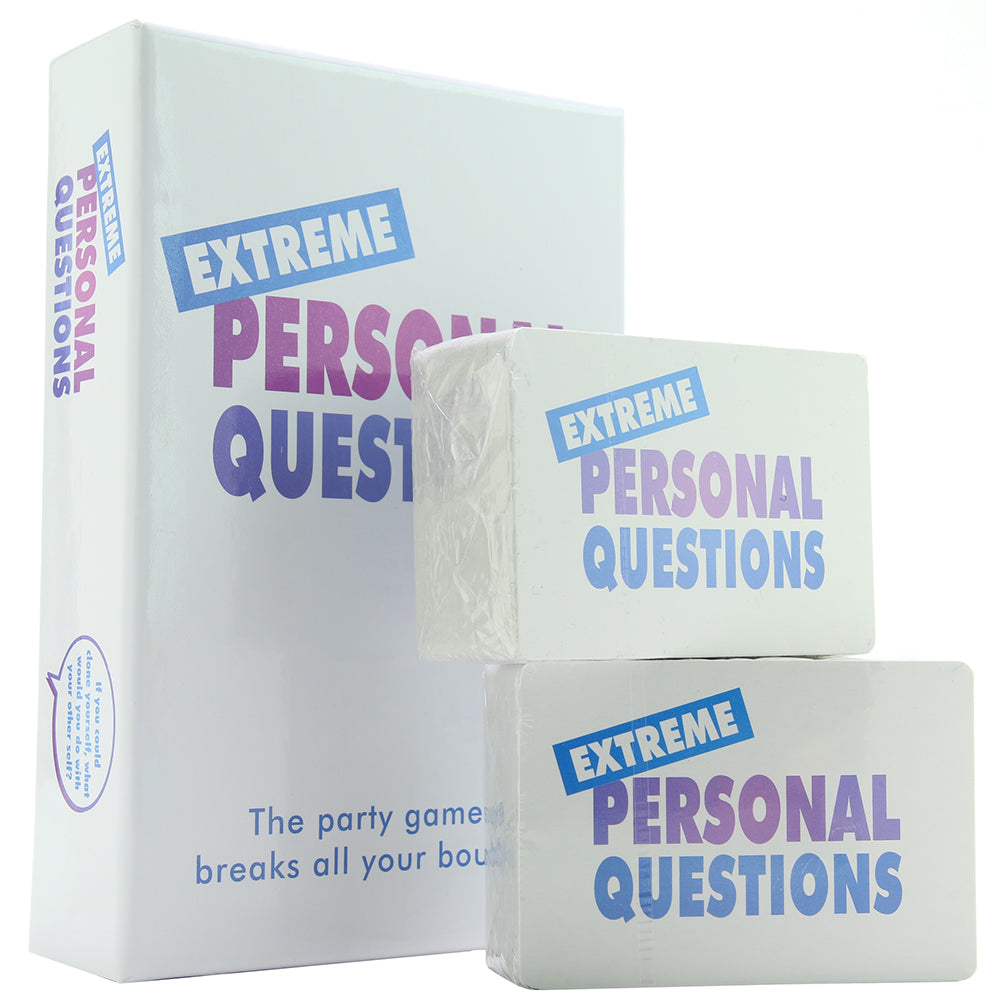 Extreme Personal Questions Party Game